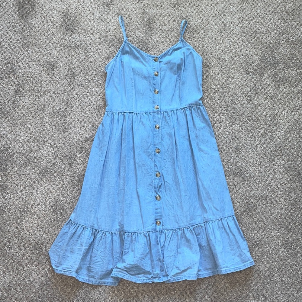 Blue summer dress